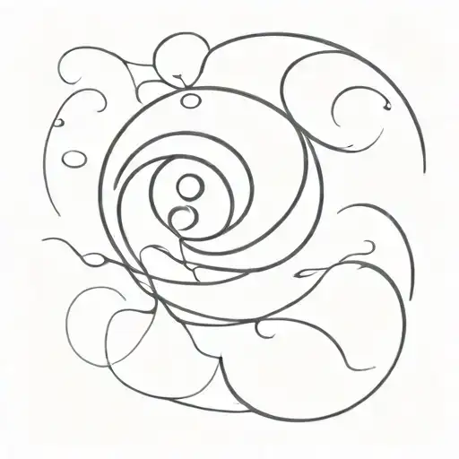Ying Yang Symbol Wrist Tattoo Design Inspired