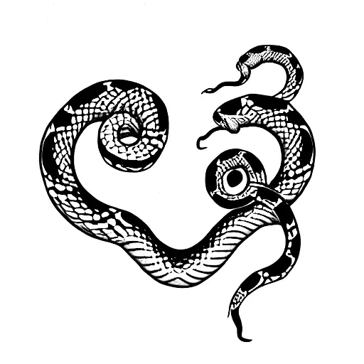 A Snake Wrapped Around The Heart
