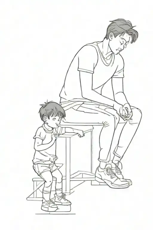 Idol Dad For His Son