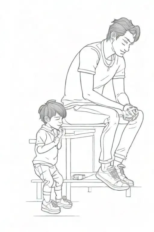 Idol Dad For His Son