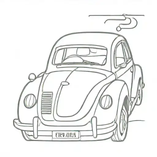 Simply Car Tattoo Bmw