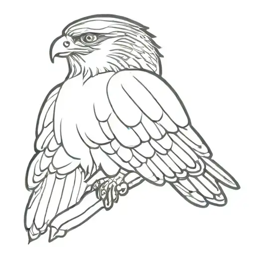 Clockwork Red Tailed Hawk