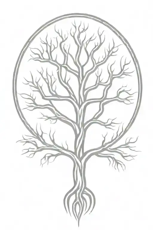 Yggdrasil Intertwined Masculine