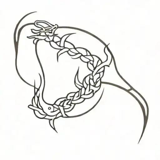 Scorpio And Taurus Feminine Tattoo Shading