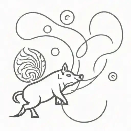 Tibetan Life Cycle Pig Snake Rooster Bite Taken