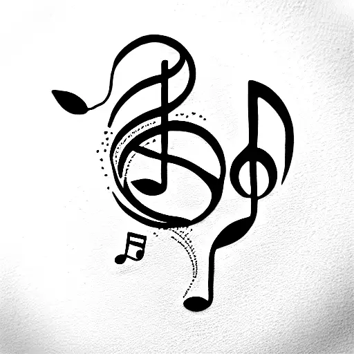 Music Vynil With Decoration