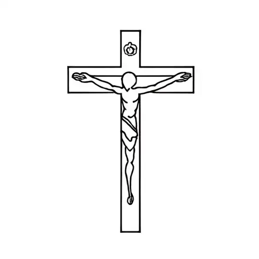 Elegant Cross Of Jesus