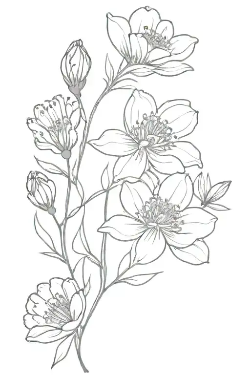 May February August October Birth Flower