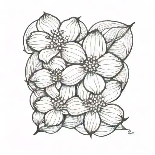 Dogwood Flower Growing