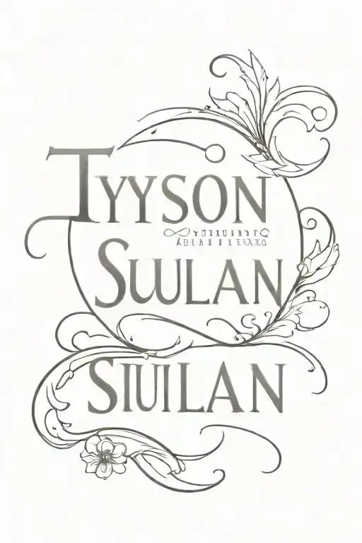 Tyson Sultan Mom Dad Name Written
