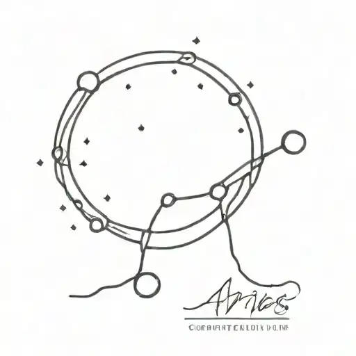 Aries Constellation Intertwined