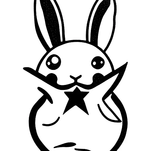 Bunny With A Star