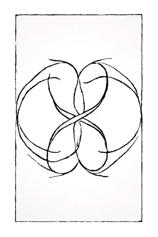 Karma Symbol Intertwined
