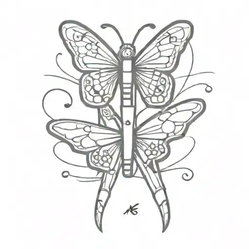 Butterfly Knife Dice Right Hand