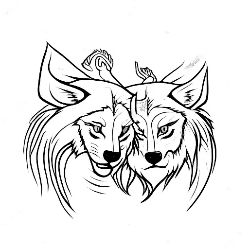 Skoll And Hati Love Couple