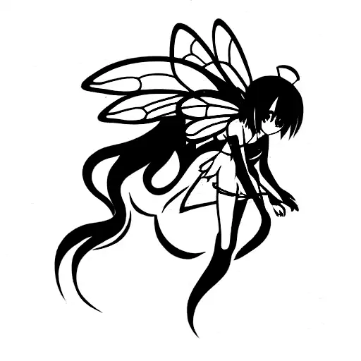 Fashonable Anime Fairy