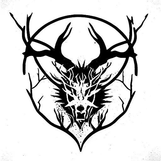 Wild Hunt Symbol Rooted In Leshen Horns