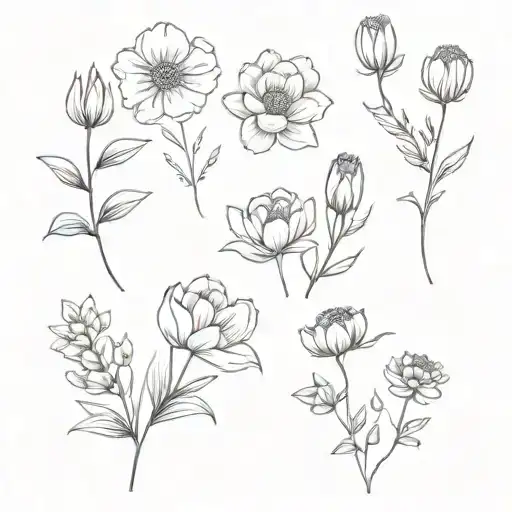 August September And November Birth Flowers