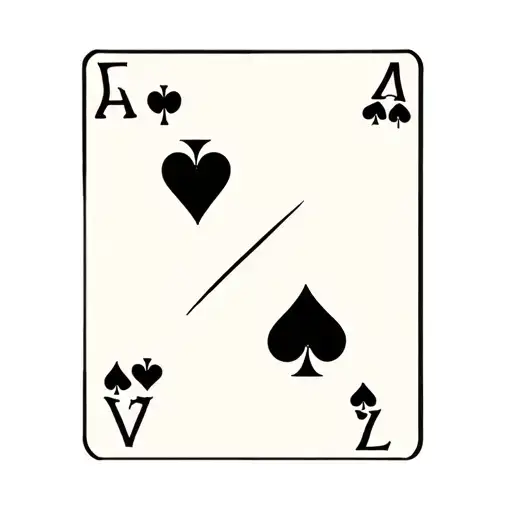 Seven Of Spades Andtwo Of Diamonds Playing Card