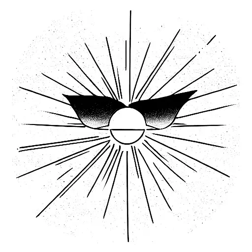 Exotic Tiny Thin Fine Line Soft Gentle Sun