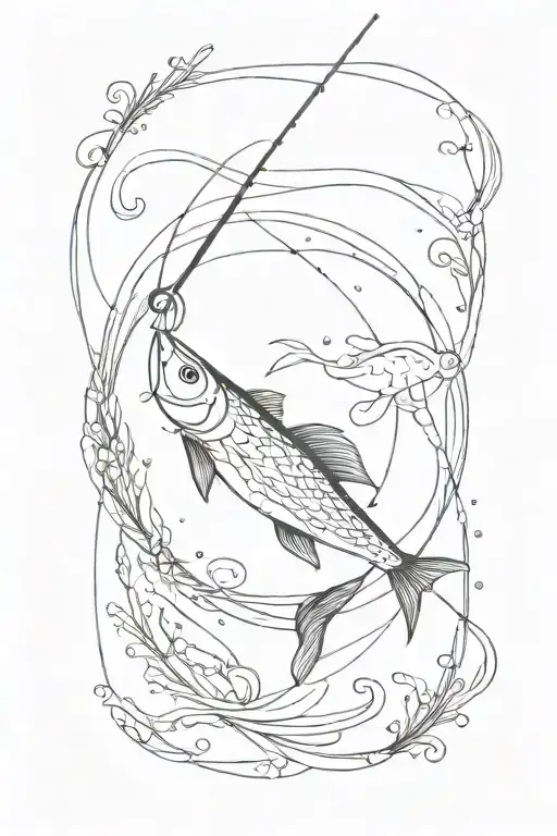 Fishing Pole Inspired Design