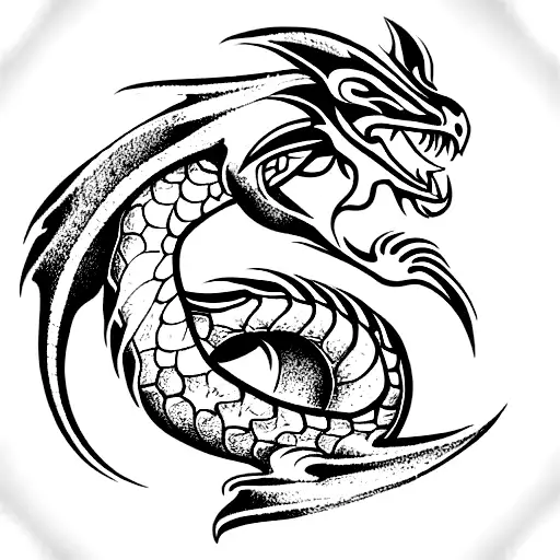 Dragon Forearm Tsttoo