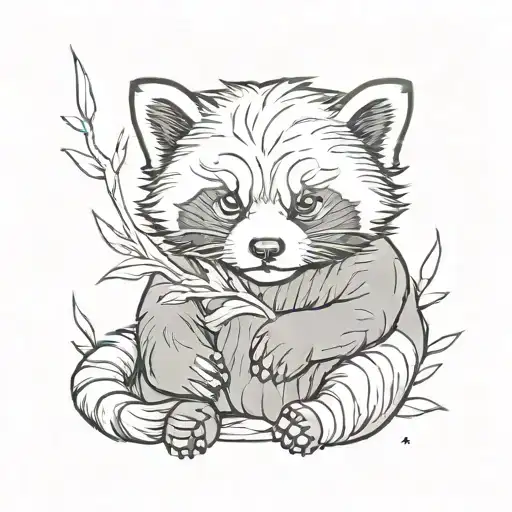 Red Panda Causing Chaos