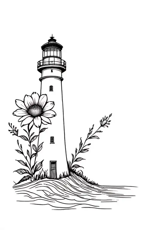 Lighthouse Flowers