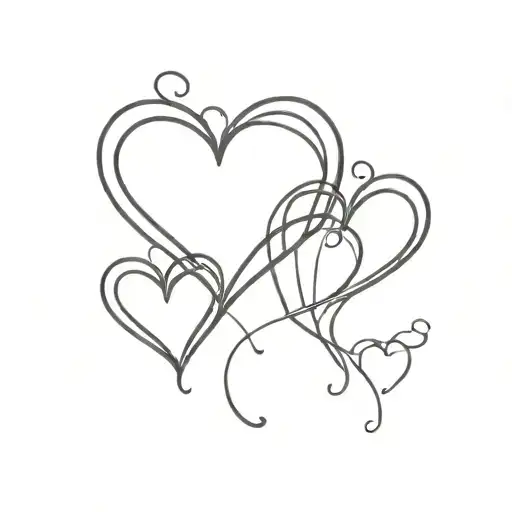 Hearts Symbolizing Love