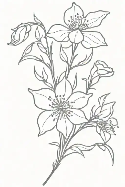 Birth Flower Bouquet