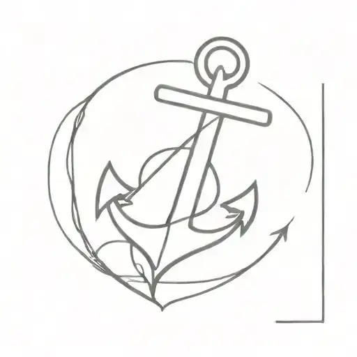 Christian Cross Anchor