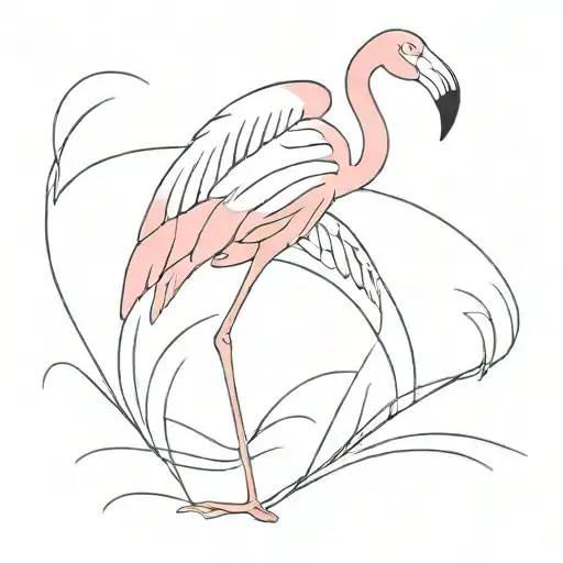 Flamingo Losing It's Pink