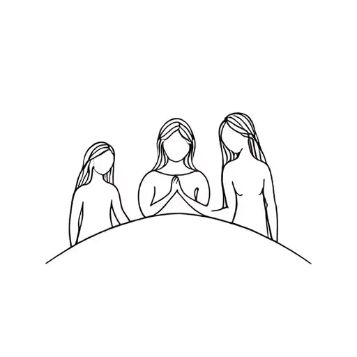 Mother And 4 Childs Protecter