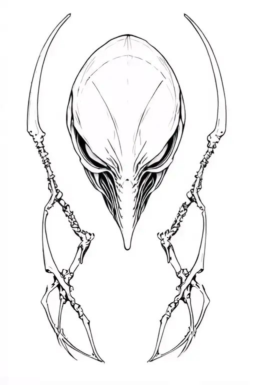 Xenomorph Alien From Alien Movie