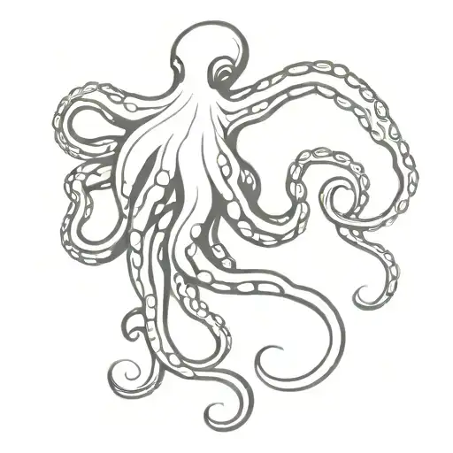 Majestic Octopus Tentacles