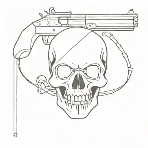 Skull And Guns