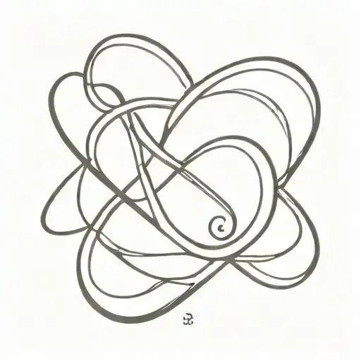 Infinity Symbol With Heart In The Middle