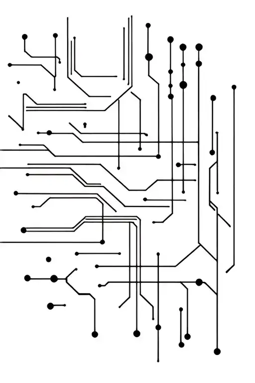 Circuit Board Design Cyberpunk