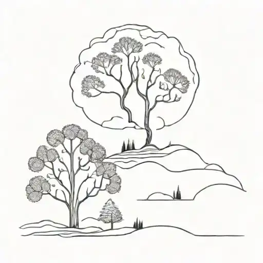 Nature Elements Like Trees