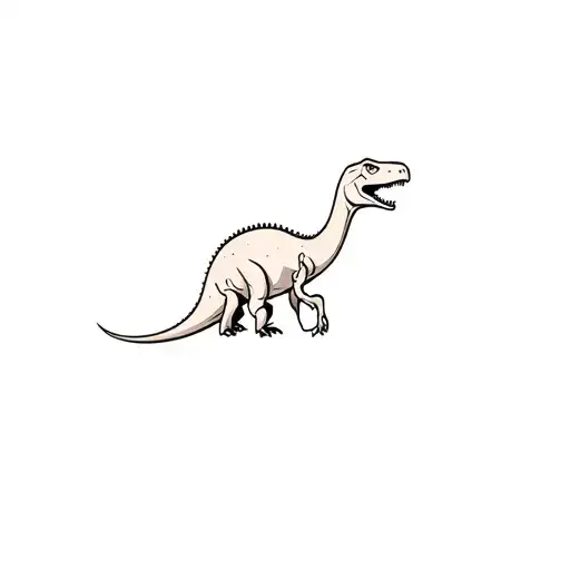 Matching Dinosaur One Alive One Dead