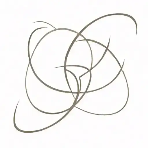Symbol Featuring The Numbers 6029 Intertwined