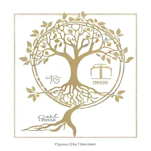 Tree Of Life With Tt Written Inside