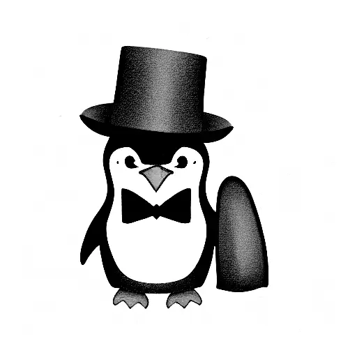 Penguin With Sombrero