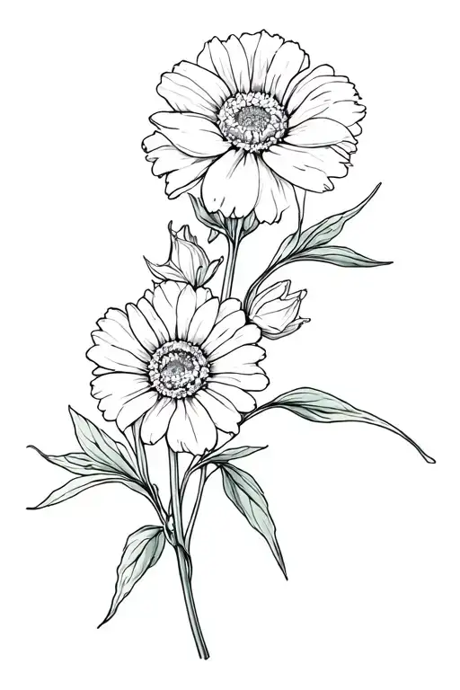 Carnation Daisy Narcissus Sweet Pea And Honeysuckle Bouquet