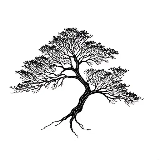 Willow Tree In The Wind