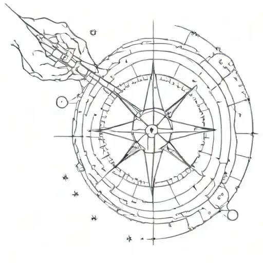 Celestial Compass For The Hand