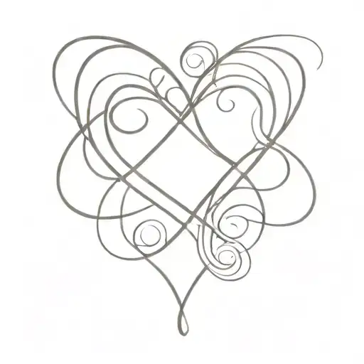 Heart And Infinity Symbol