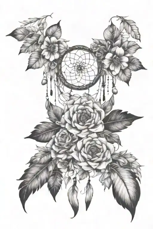 Dream Catcher Entangled Floral