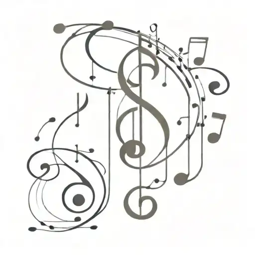 Music Notes Sleeve