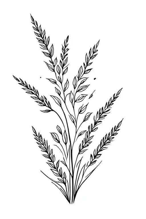 Grasses Nature Themed